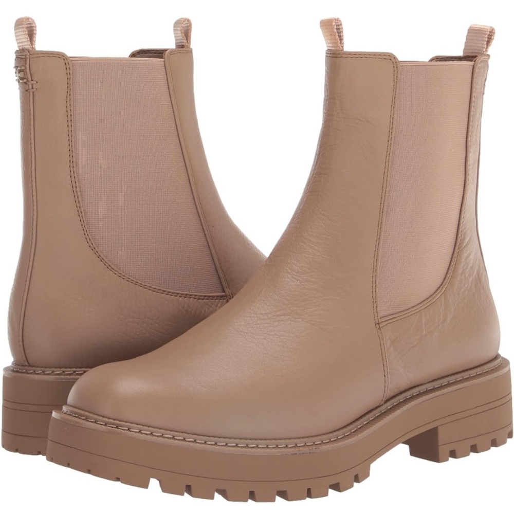 Sam Edelman light cedarwood taupe Chelsea boots size 7.5 excellent trendy